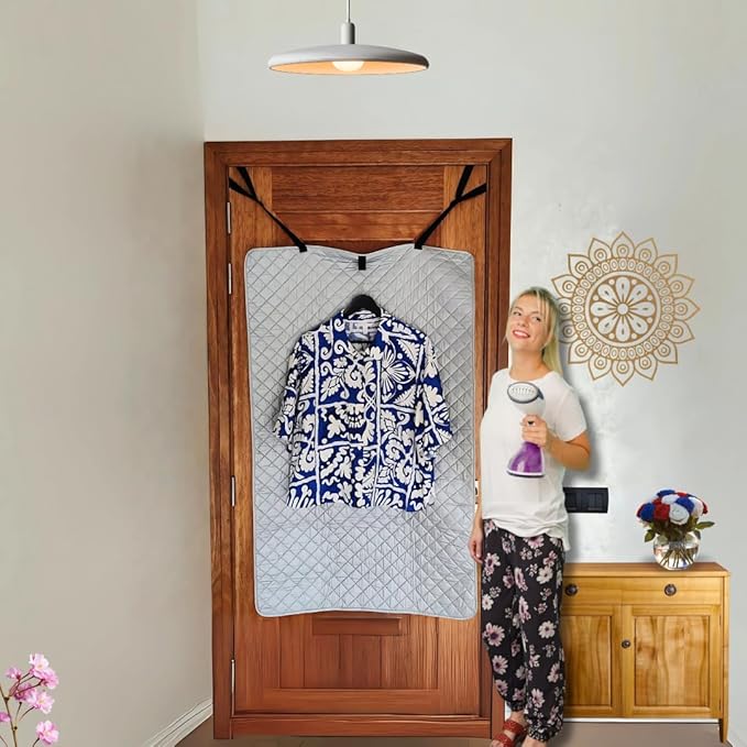 Premium XL Ironing Mat 47x29 Thick Quilted Heat Resistant Pressing Pad Portable - Image 2
