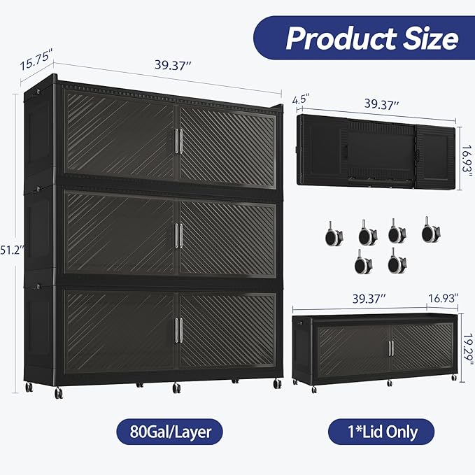 240GAL Extra Large Storage Bins - Image 2