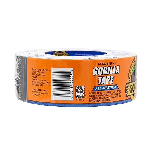 Gorilla All Weather Duct Tape, 1.88" x 25 yd | UV Resistant | Waterproof | - Image 7