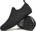 QZKDM Lightweight Slip on Grip Indoor House Slippers Barefoot Non Slip Home by QZKDM