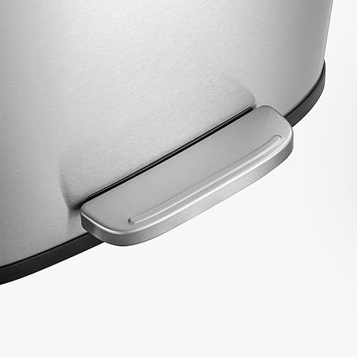 QUALIAZERO 50L / 13 Gallon Stainless Steel Step-On Kitchen Trash Can Soft-Close - Image 9