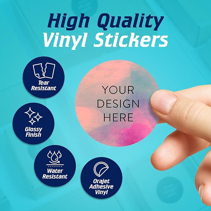 100 Custom Vinyl Stickers - Image 3