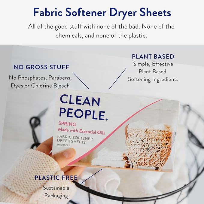 The Clean People Fabric Softener Dryer Sheets - Image 3