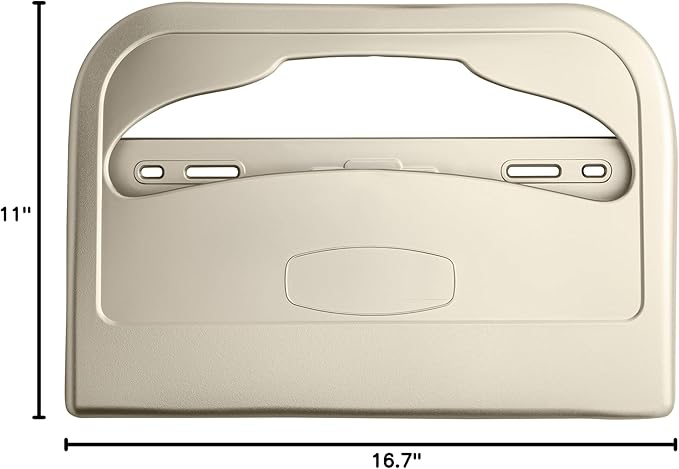 EZbrnd Wall Mount Half-Fold Toilet Seat Cover Dispenser - Image 6