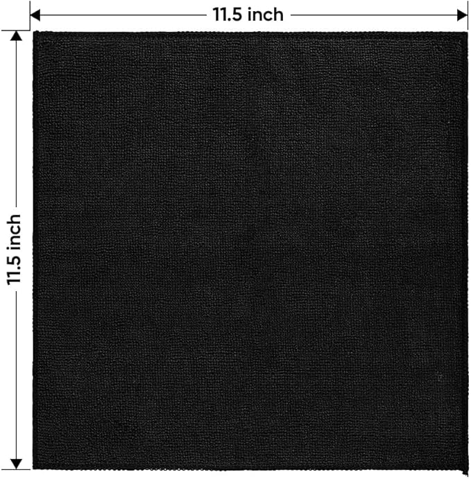 HOMEXCEL Microfiber Cleaning Cloth 20 Pack 11.5 x 11.5 inch Microfiber Towels - Image 7