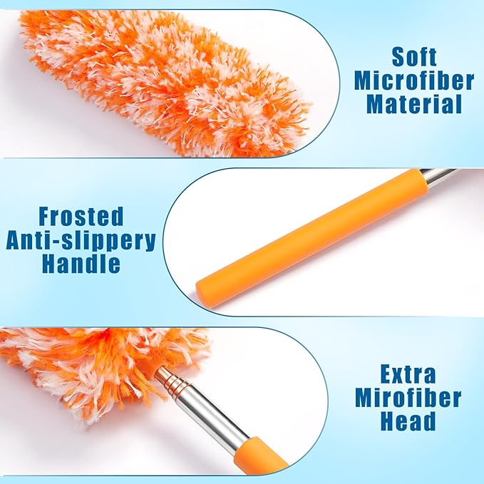 Tanlade 12 Pcs Microfiber Feather Duster - Image 3