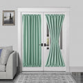 DWCN French Door Curtains – Rod Pocket Thermal Blackout Curtain by DWCN