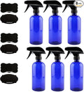Cornucopia Brands 16oz Cobalt Blue PLASTIC Spray Bottles w/Heavy Duty Mist & by CornucopiaBrands