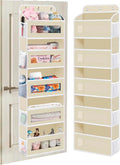 Over The Door Organizer, 5 Shelves Closet Door Hanging Organizer by StrongandOrganizer