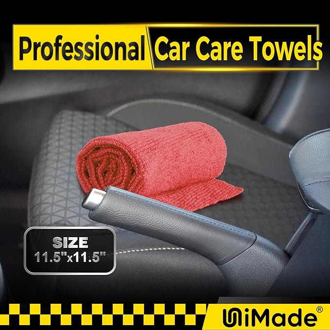 Shop Towels, 24 Pack Commercial Grade Shops Rags Microfiber Towel - Image 4