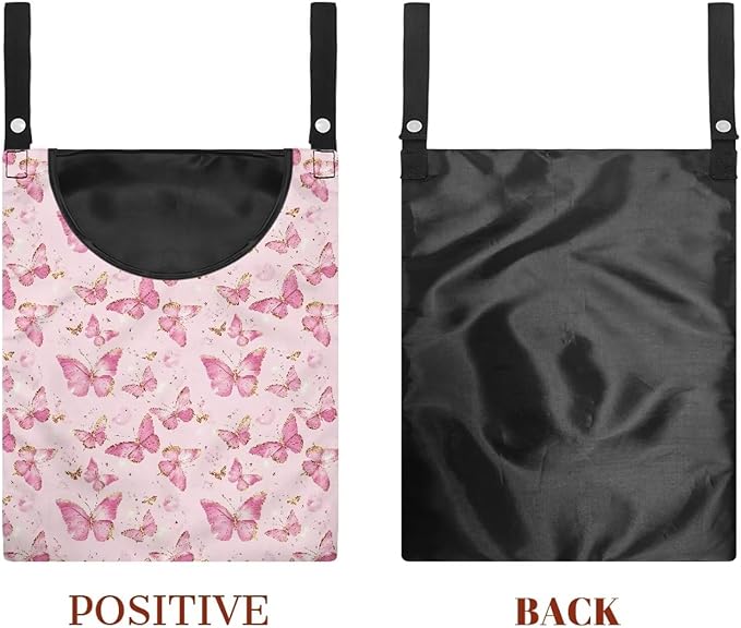 2 Pcs Butterflies Print Clothespin Bag - Image 7