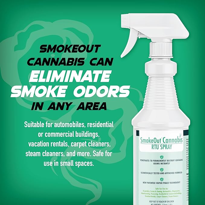 SmokeOut - Commercial Strength Odor Eliminator - Neutralizer, Deodorizer - Image 2
