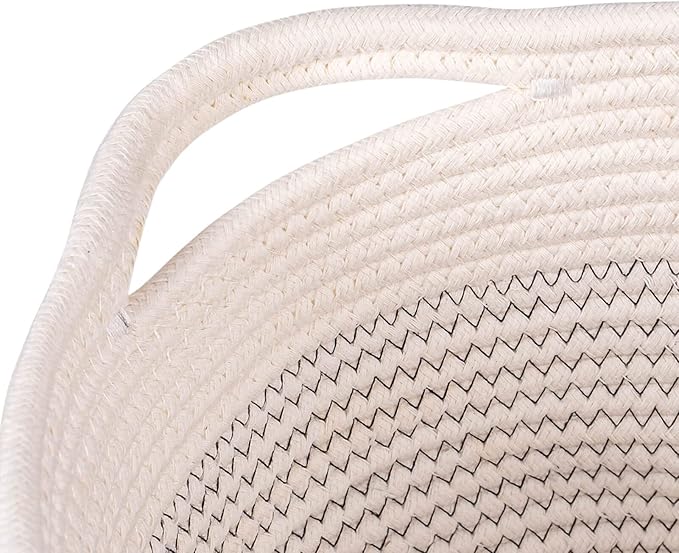 Medium and Large Woven Basket//With Handle, Used - Image 8