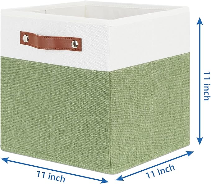 Temary Fabric Storage Bin 11x11 Cube Storage Bins - Image 2