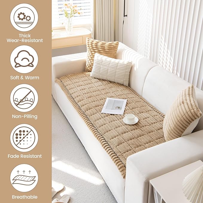 OTOB Couch Cover for Dogs Washable, Non Slip Funny Pet Couch Covers Sofa - Image 2