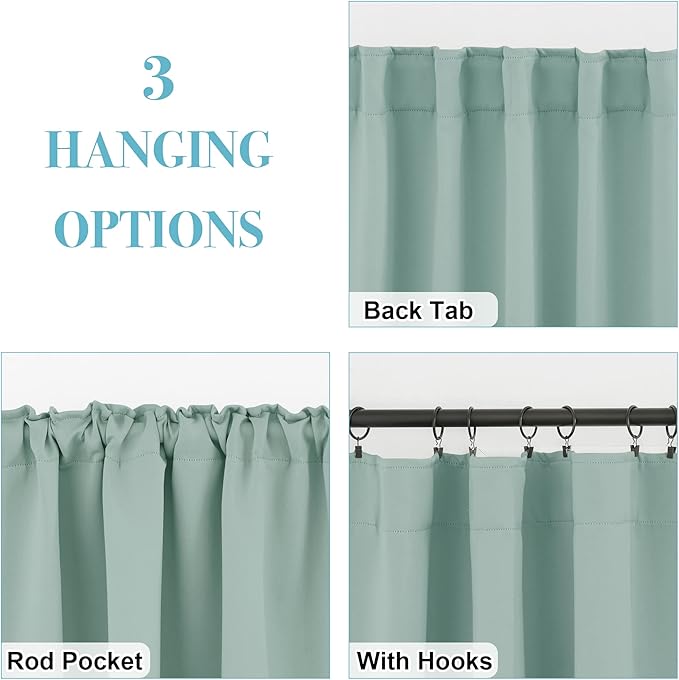 RYB HOME Kitchen Window Curtains - Image 6