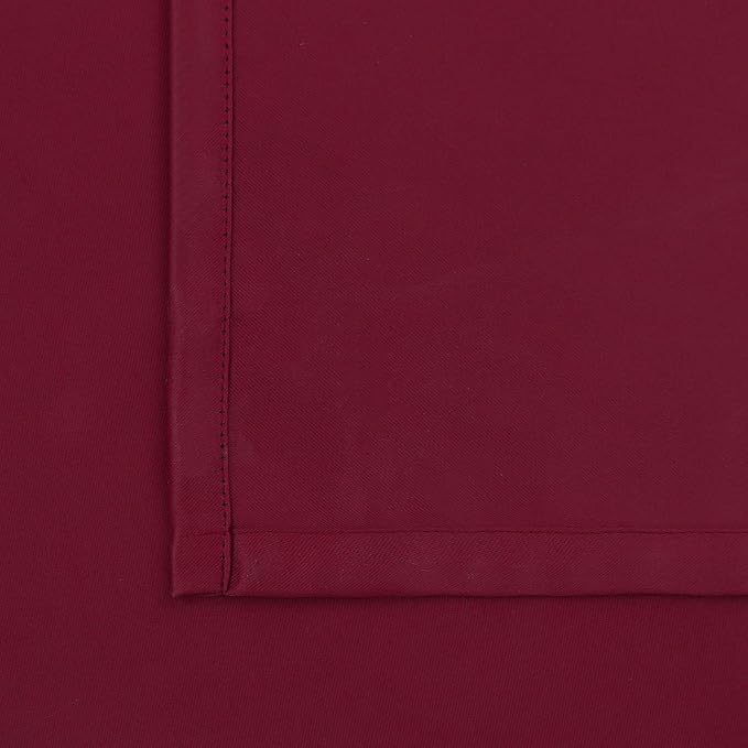 BGment Burgundy Blackout Curtains 54 Inch Long - Image 5