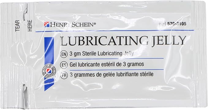 Henry Schein Sterile Lubricating Jelly – 3g Single-Use Packets, Convenient Box - Image 5