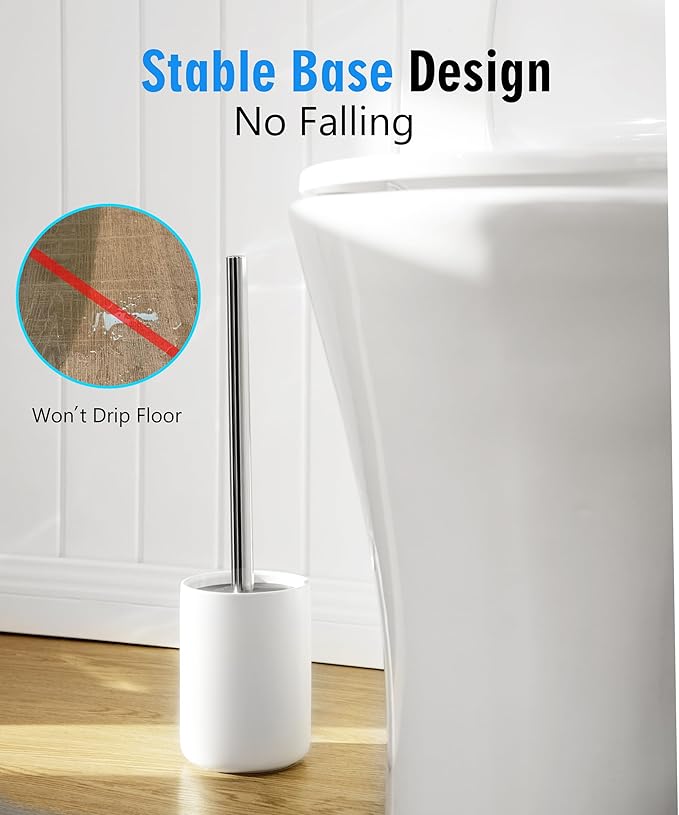 Ceramic Toilet Brush & Holder Set - Image 7