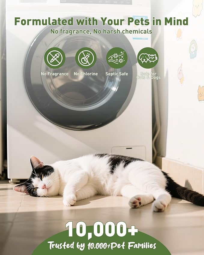Washing Machine Cleaner Tablets – 36 Count, 18-Month Supply – Pet Hair & Odor - Image 5