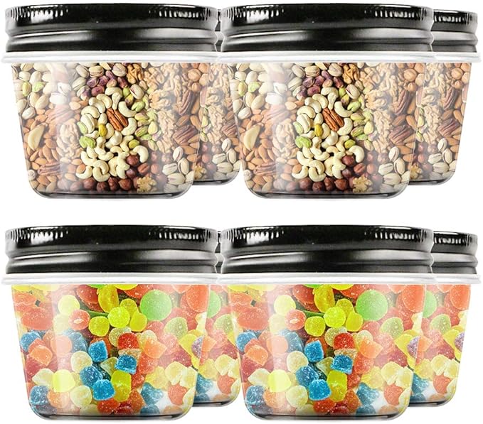 Novelinks 4 oz Clear Plastic Jars - Image 7