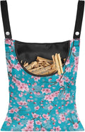 Cherry Blossom Clothespin Pouch Clothespin Bag by CREAMIC