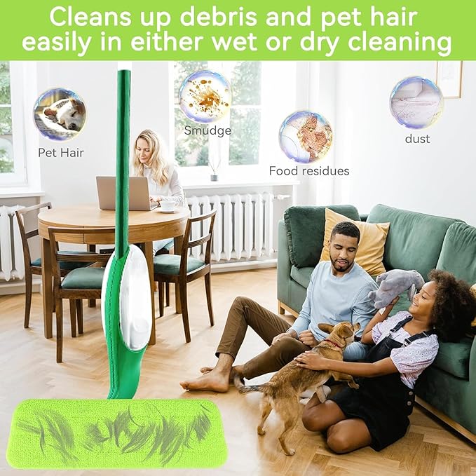 16.5 inch Microfiber Mop Pads for Rubbermaid Reveal Spray Mop and Any 16.5" - Image 7