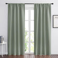 RYB HOME Green Blackout Living Room Curtains by RYBHOME