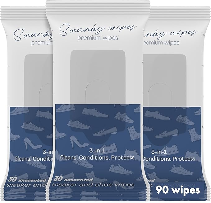 Swanky Shoe Cleaner Wipes by SwankyWipes