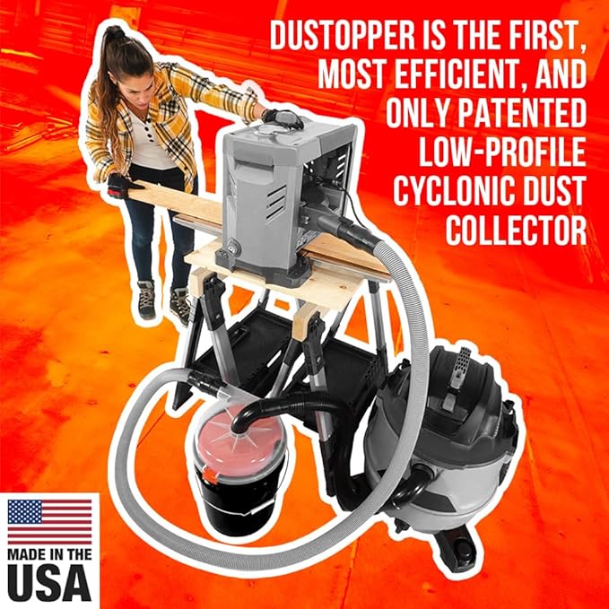 The Dustopper PRO, Separator Only. Up to 99.9% efficient, low-profile dust - Image 8