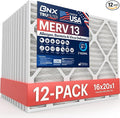 BNX TruFilter 16x20x1 MERV 13 AC Furnace Air Filter by BNX