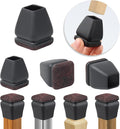 Ezprotekt 24 Pcs Small Square Silicone Chair Leg Floor Protectors by VisittheEzprotekt