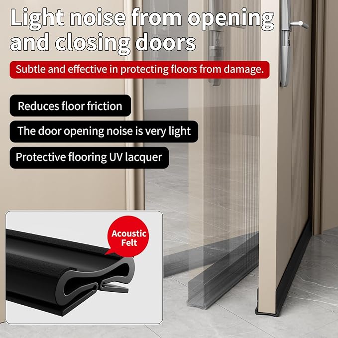 New Upgrade 36.6 inch Under Door Draft Stopper Free Cutting Length， - Image 4