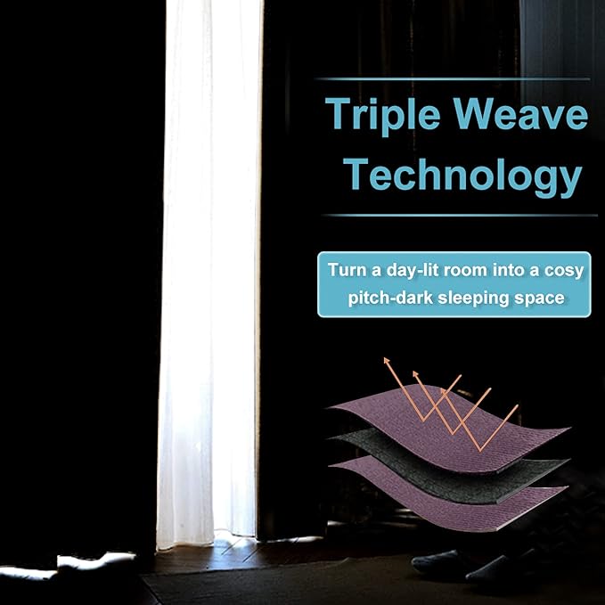 RYB HOME Bathroom Window Curtains - Image 7