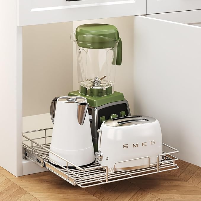 Pull Out Cabinet Organizer 16½" W x 21½" D, Heavy Duty Cabinet Pull Out Shelves - Image 5
