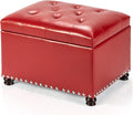 Joveco Leather Storage Ottoman by Joveco