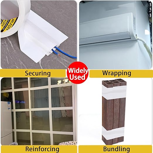 3Pack Duct Tape Heavy Duty Single Sided, Strong Adhesive High Strength - Image 7