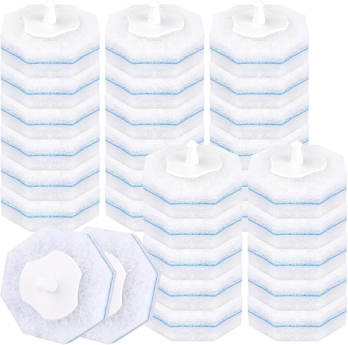 80 Pcs Toilet Wand Refills, Disposable Toilet Brush, Disposable Toilet Bowl by Unknown