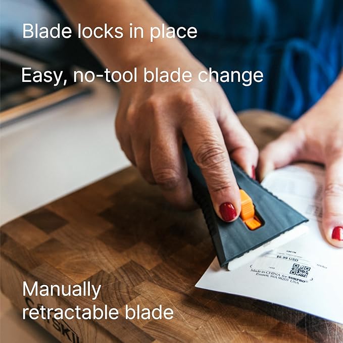Slice 10591 Manual Utility Scraper, Locking Ceramic Blade, Rust Free, Finger - Image 6