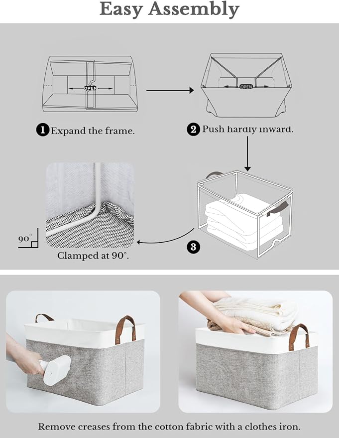 StorageWorks Storage Bins, Fabric Storage Bins - Image 8