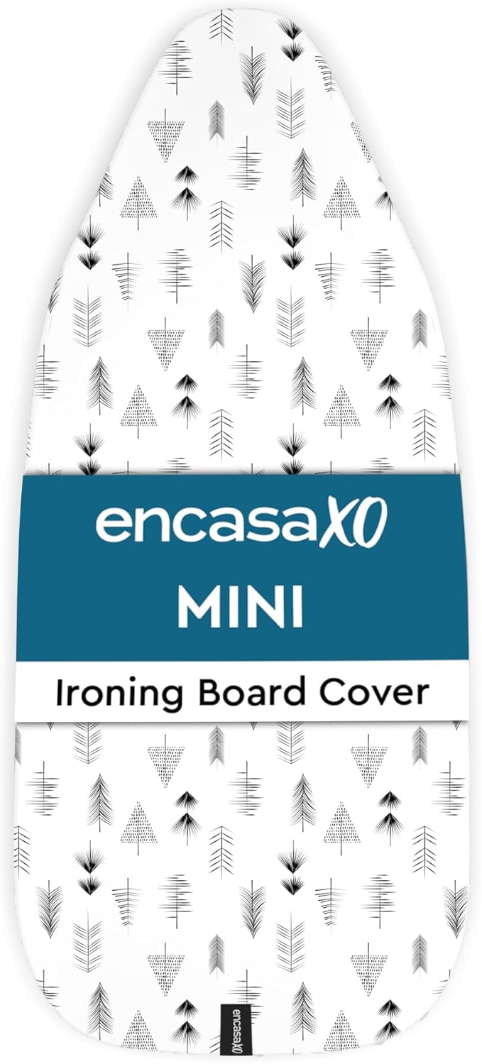 Encasa XO Ironing Board Cover and Pad 28"x12" by EncasaXO