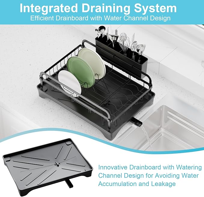 Dish Drying Rack for Kitchen Counter - Image 4