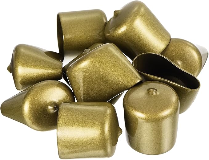 uxcell 20pcs Rubber End Caps 37mm ID Vinyl Round Tube Bolt Cap Cover Thread - Image 4