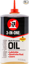 3-IN-ONE Multi-Purpose Oil, 8 OZ by 3-IN-ONE
