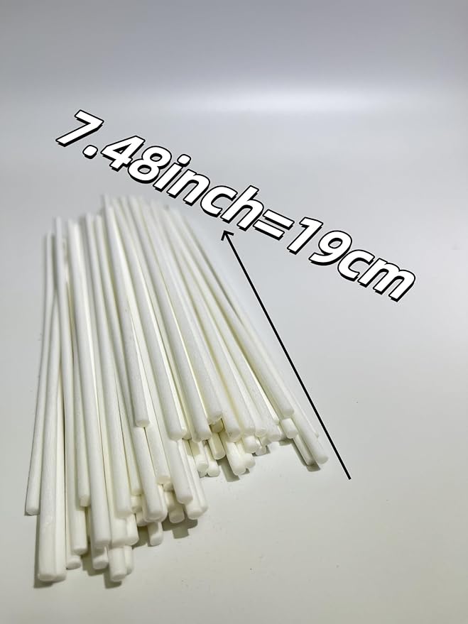 8PCS Reed Diffuser Bottles Empty, Diffuser Bottle Capacity 50ml Diffuser Stick - Image 3