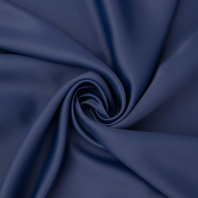 BGment Navy Blue Blackout Curtains 40 Inches Length - Image 7