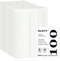 100 Count Disposable Cleaning Towels and Dish Cloths, Super Absorbent Dishcloths by GLOYY