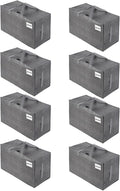 VENO 8 Pack Moving and Storage Bags, Heavy Duty, Alternative to Moving Boxes by Veno