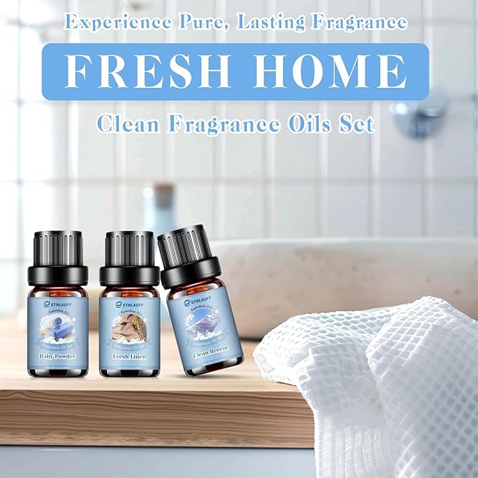 Clean Essential Oils Set, Laundry Collection Essential Oils Set, Use - Image 6