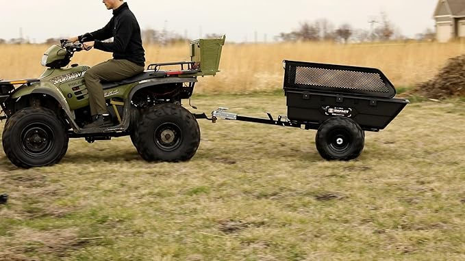 Impact IMPLEMENTS® 1500lb Poly Tub Utility Cargo Trailer - Image 5